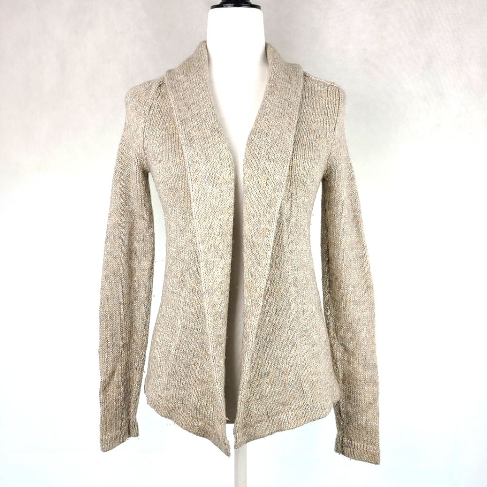 Theory Long line Knit Cardigan, Size S